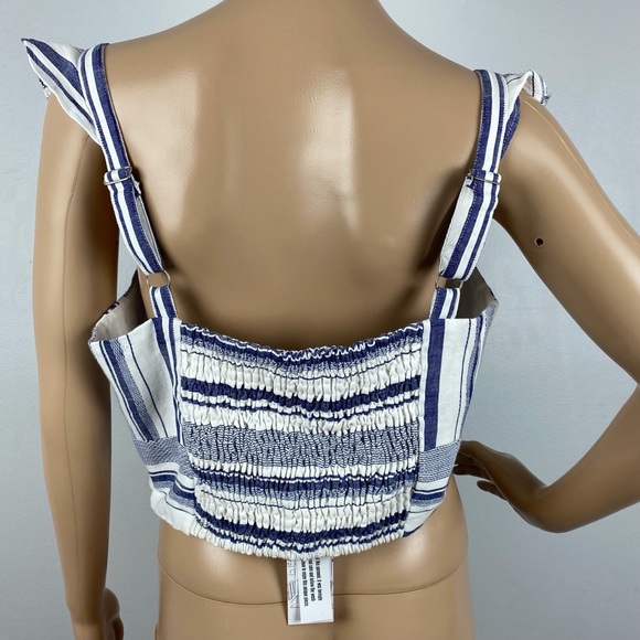 NEW PARKER STRIPED CROP TOP - Picture 7 of 8